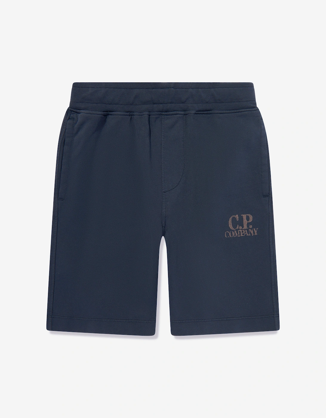 C.P. Company Boys Logo Short Set in Navy