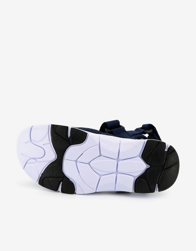 BOSS Boys Velcro Strap Sandals in Navy