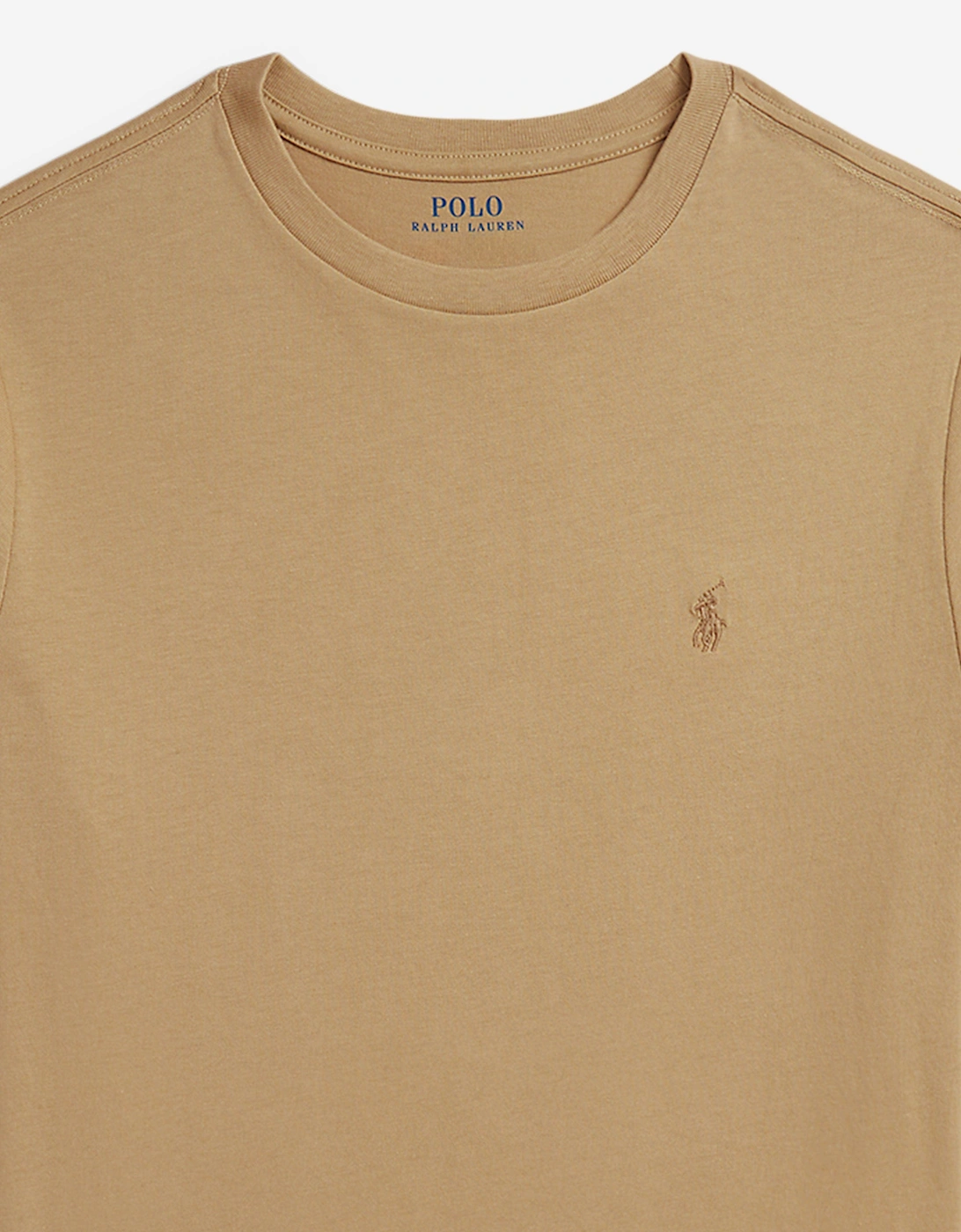 Boys Logo T-Shirt in Beige