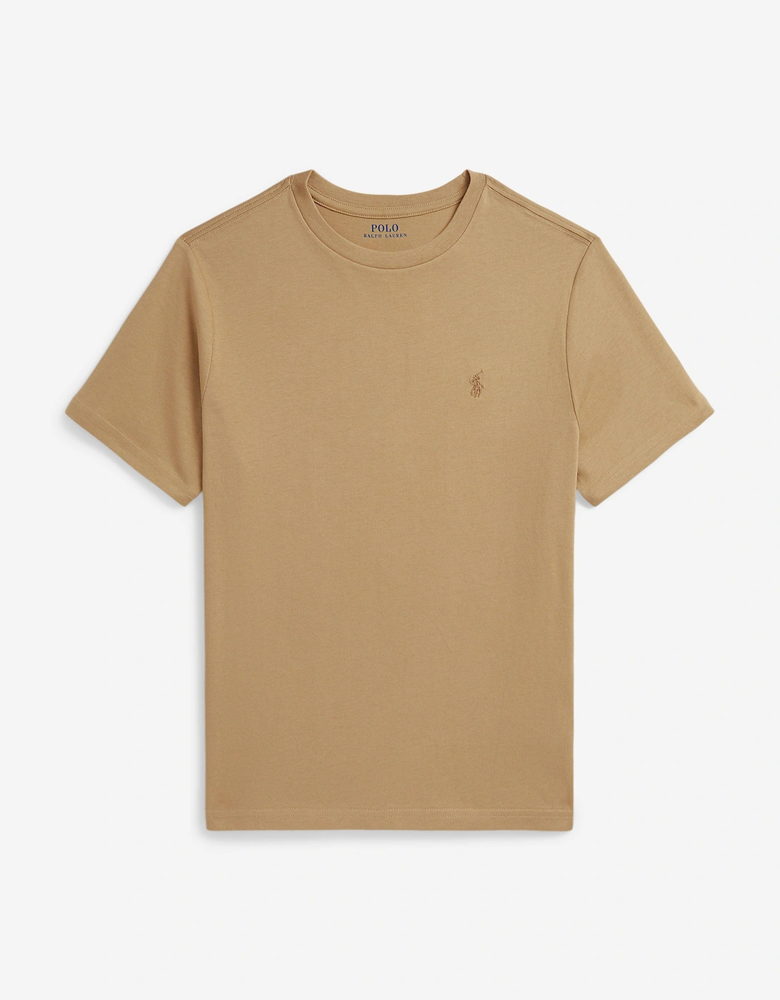 Boys Logo T-Shirt in Beige, 6 of 5