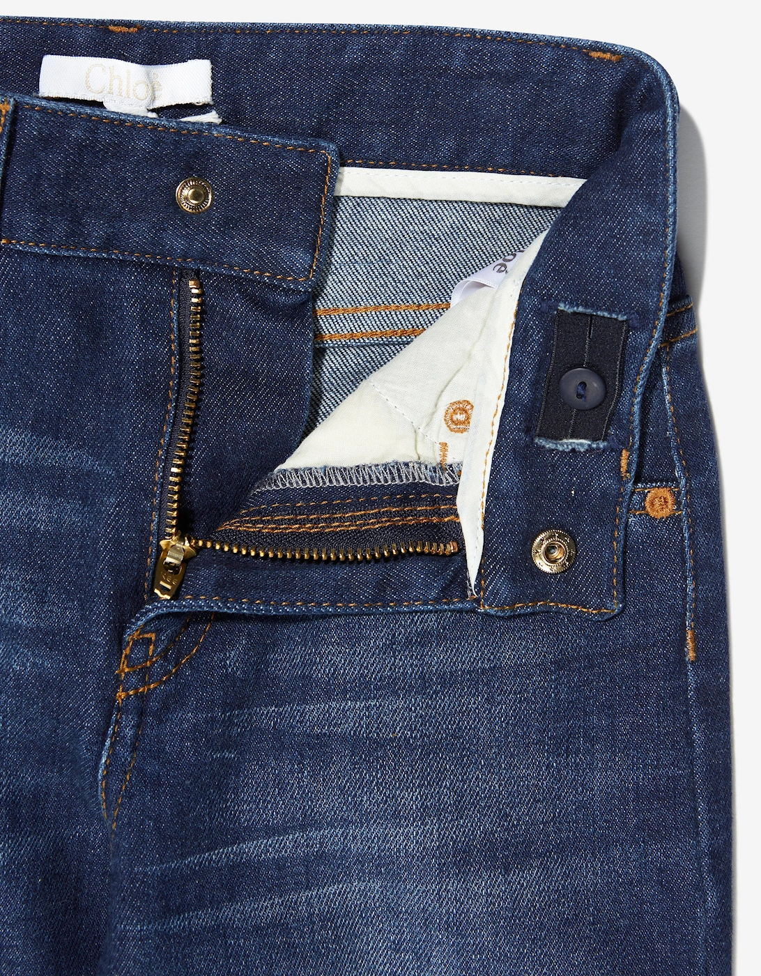Girls Denim Jeans in Blue