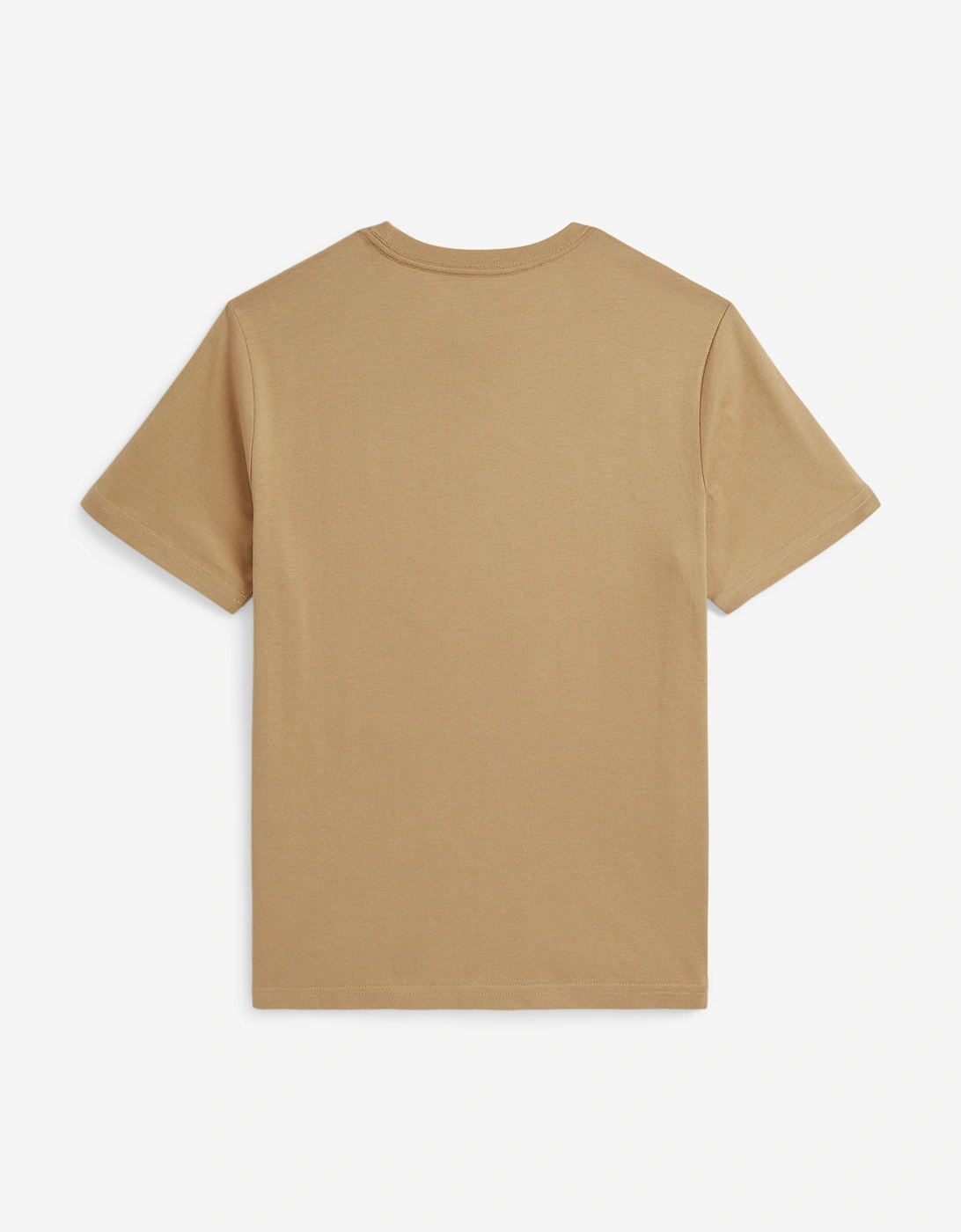 Boys Logo T-Shirt in Beige
