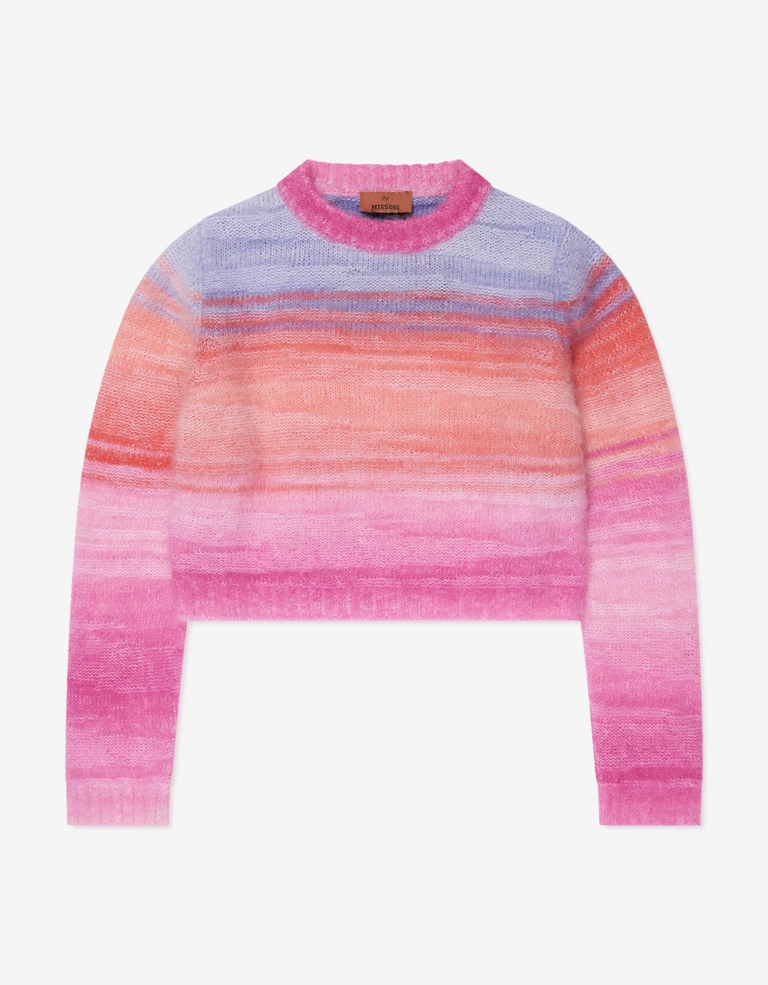 Girls Knitted Jumper in Multicolour, 6 of 5