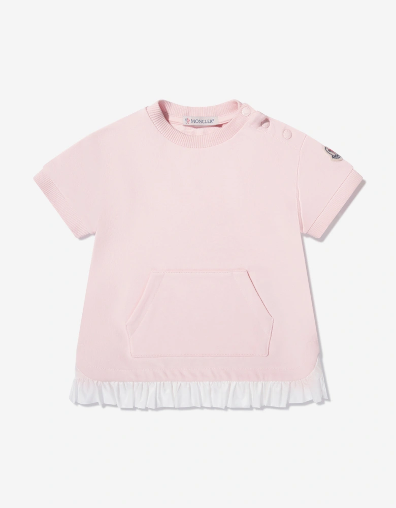 Enfant Baby Girls T-Shirt Dress in Pink