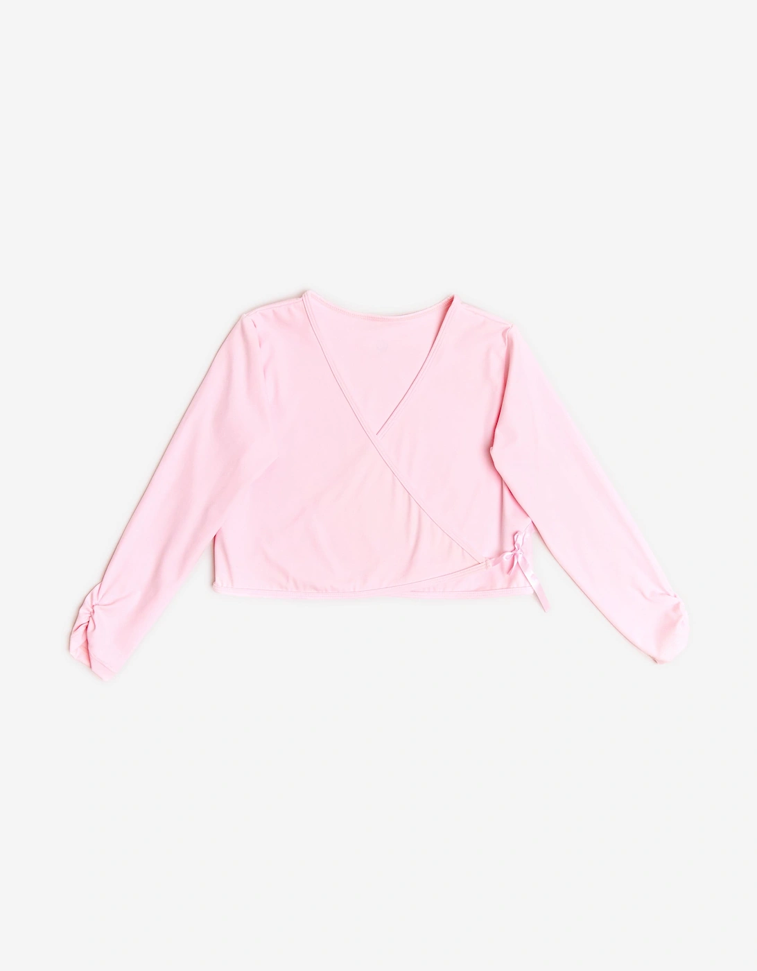 Girls Rhythm Wrap Top in Pink