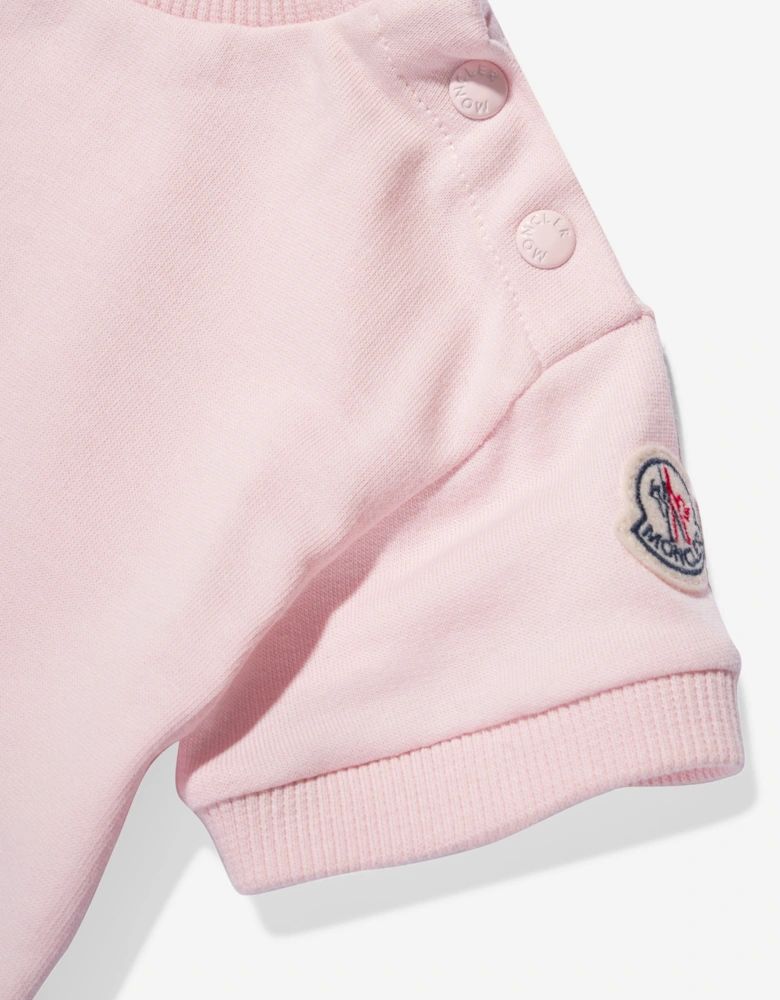 Enfant Baby Girls T-Shirt Dress in Pink