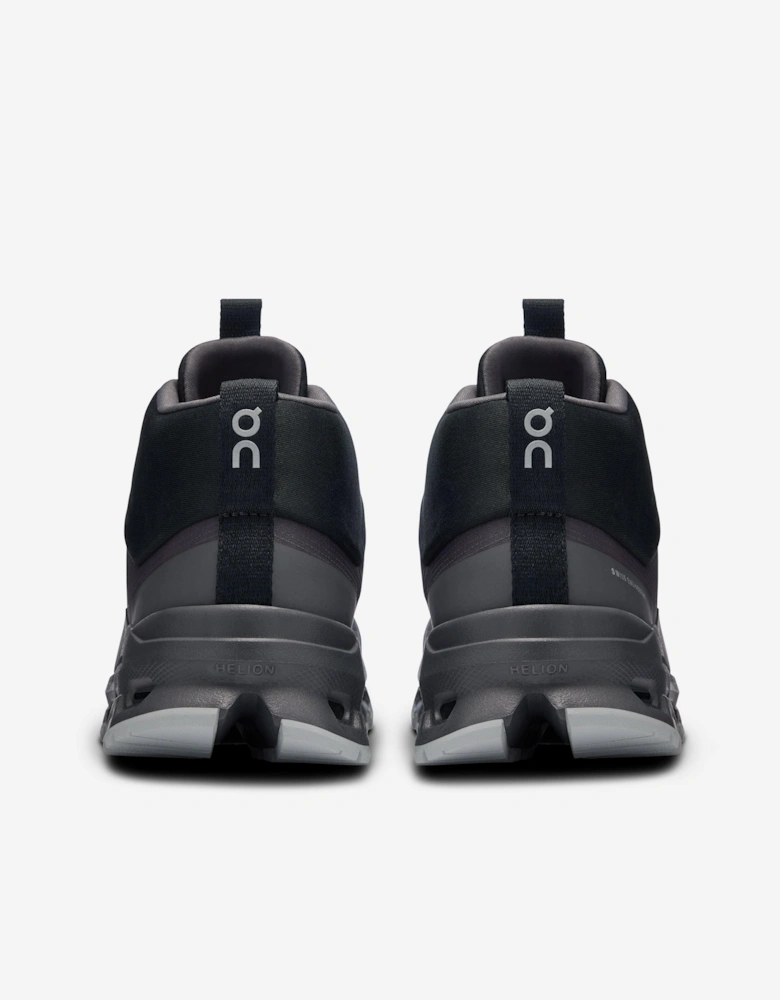 Running Kids Cloudhero Mid Waterproof Trainers in Black