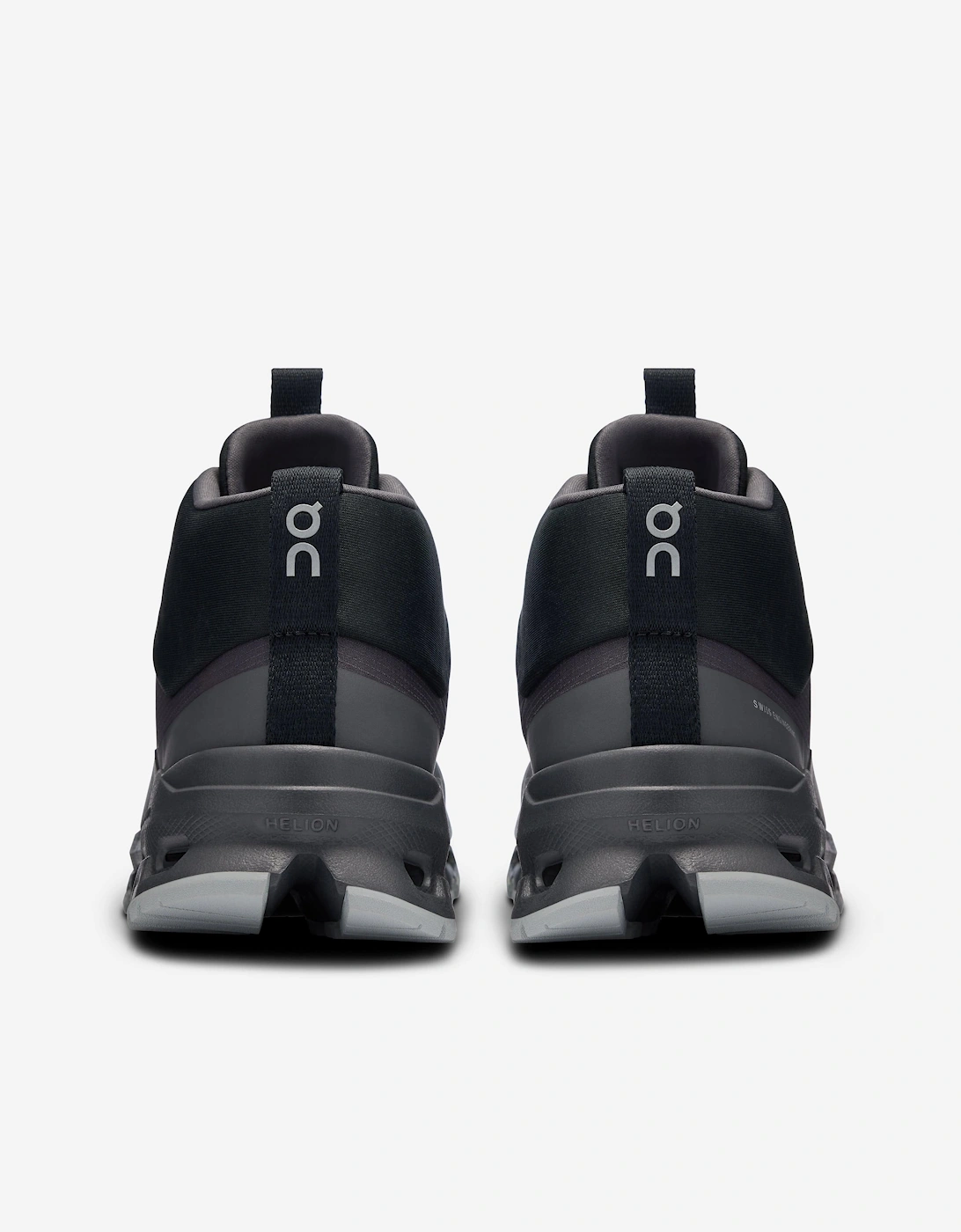 Running Kids Cloudhero Mid Waterproof Trainers in Black