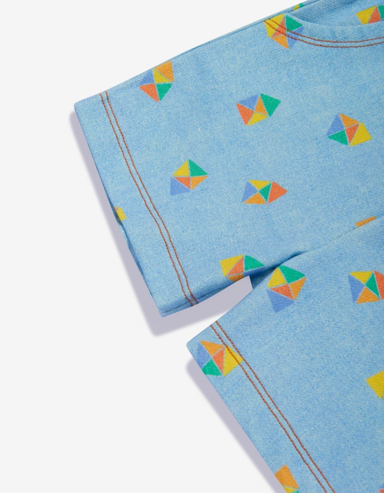 Boys Mavericks Beach Denim Shorts in Blue