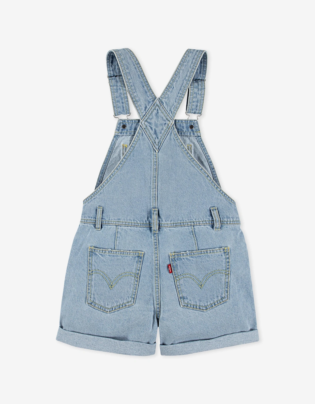 Girls Classic Shortalls in Blue