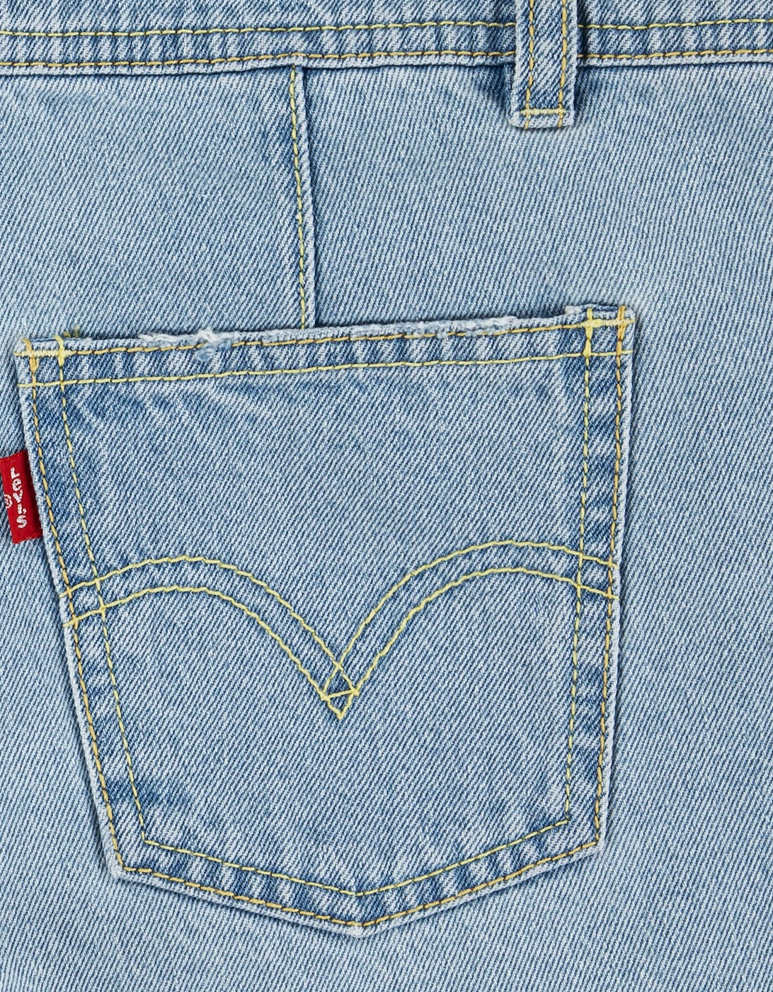 Girls Classic Shortalls in Blue