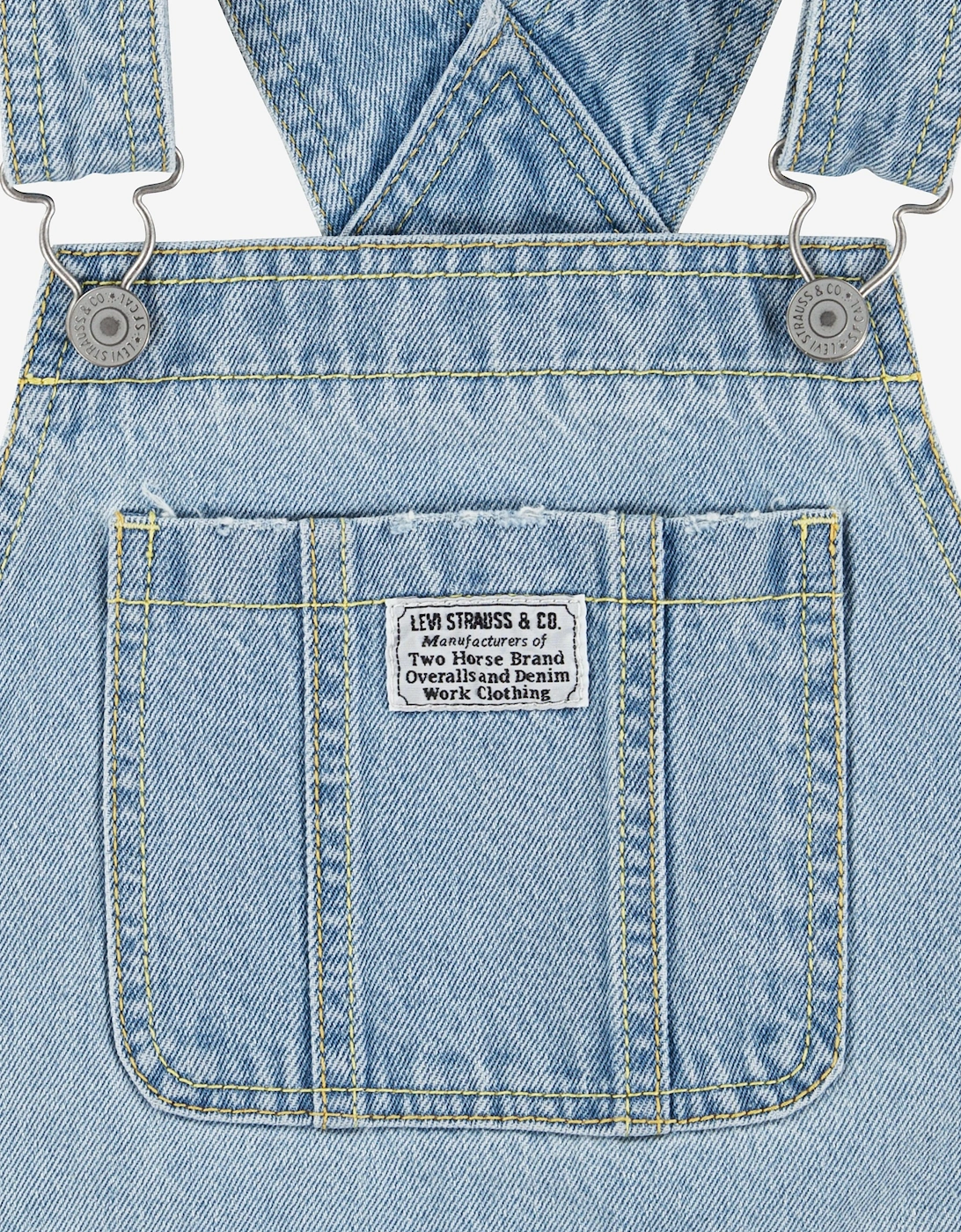 Girls Classic Shortalls in Blue