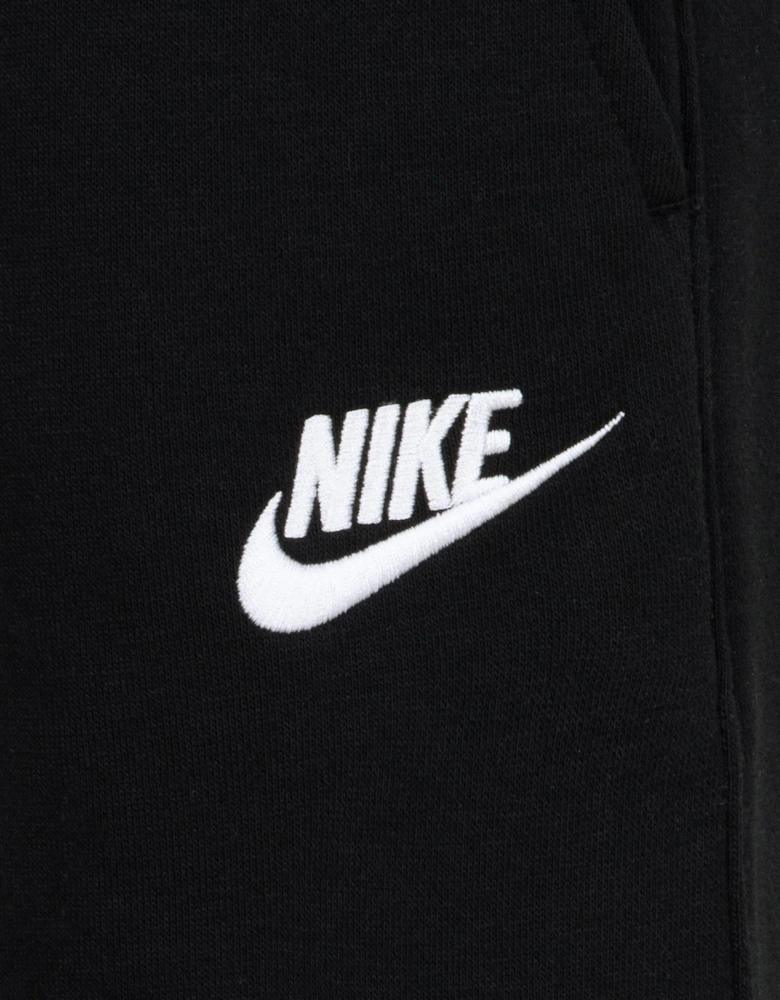 Girls NSW Club Fleece Wide Leg Pants in Black