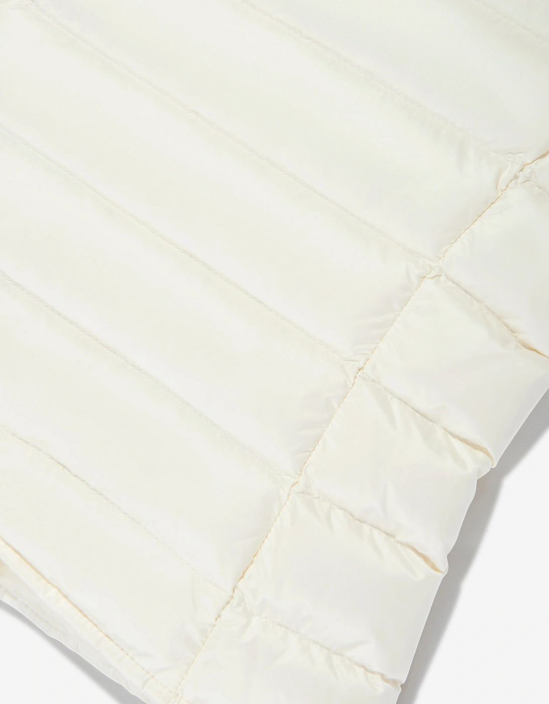Girls Down Padded Liane Gilet in Ivory