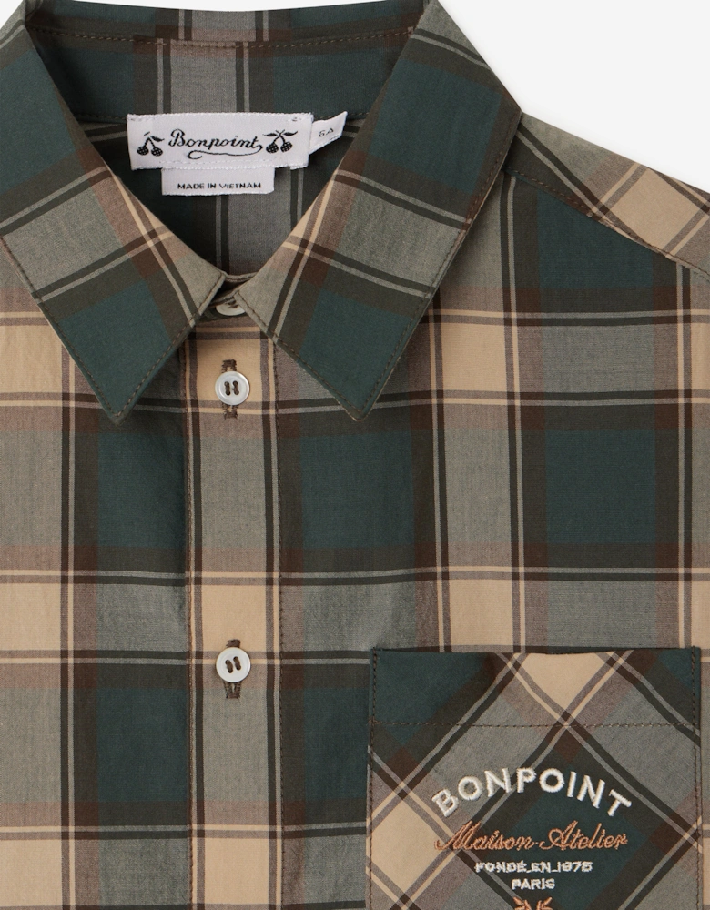 Boys Elyas Shirt in Green