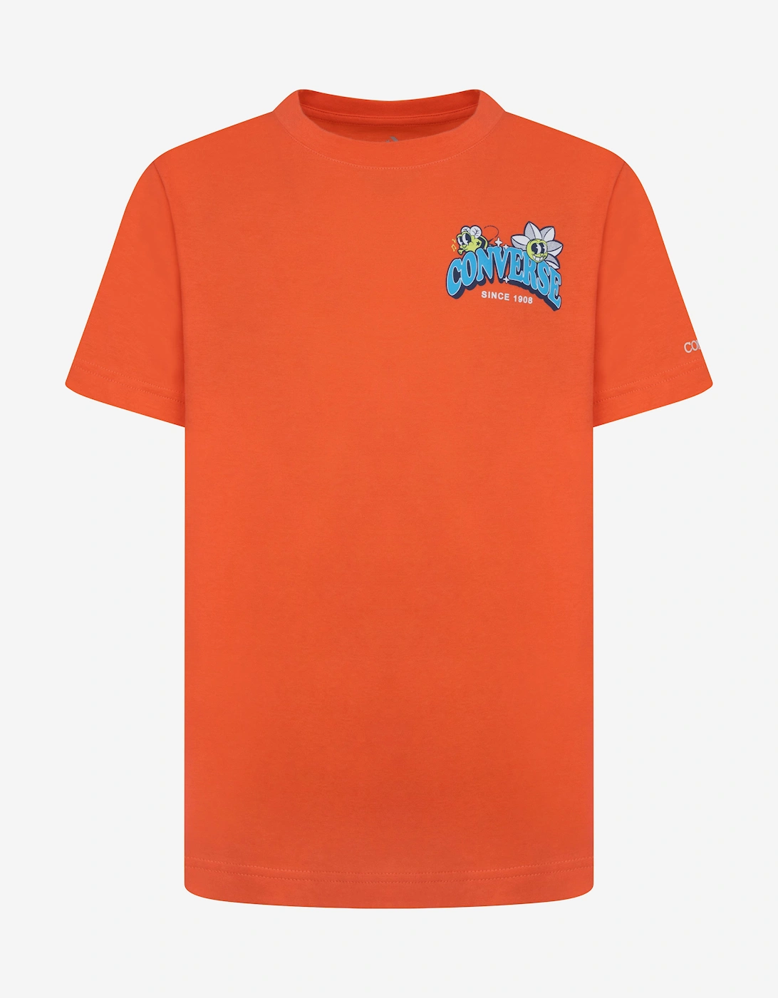 Boys Trail Mix Flower GFX T-Shirt in Red, 5 of 4