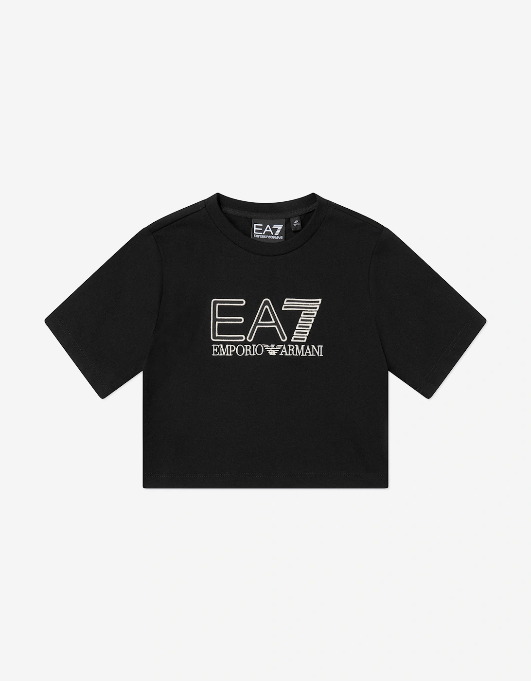 Girls Logo T-Shirt in Black, 5 of 4