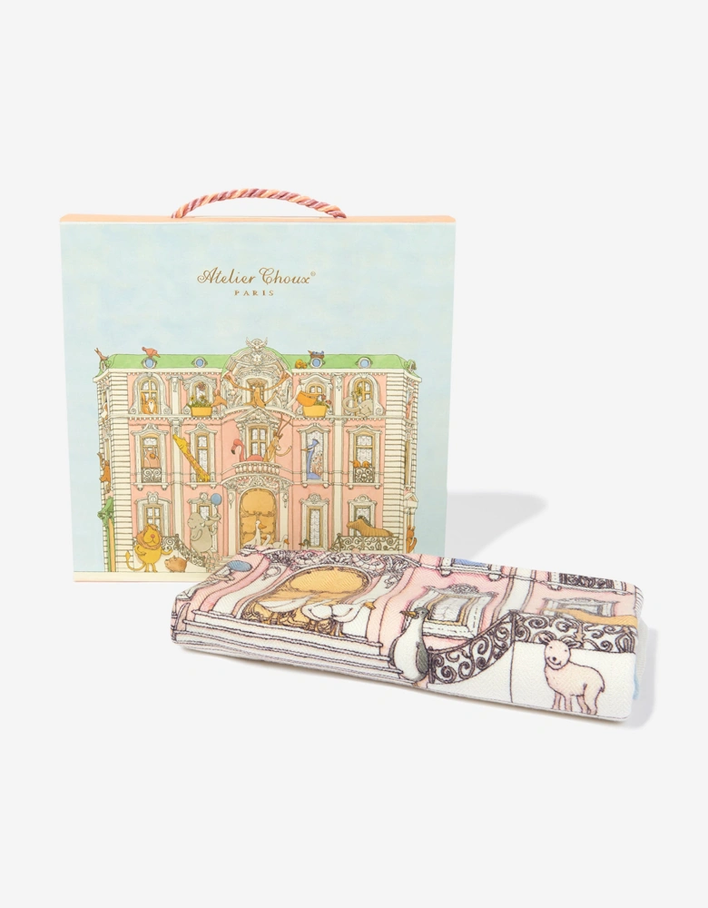 Baby Cashmere Monceau Blanket in Pink (120cm)
