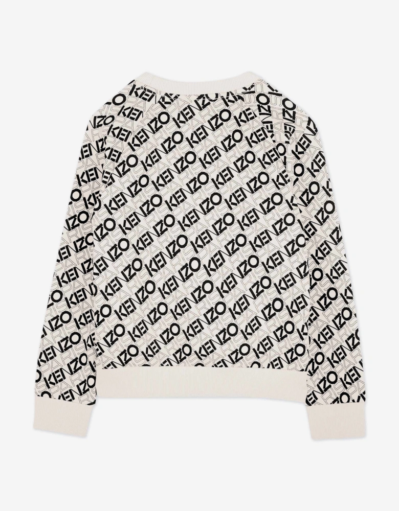 Boys Logo Sweatshirt in Black