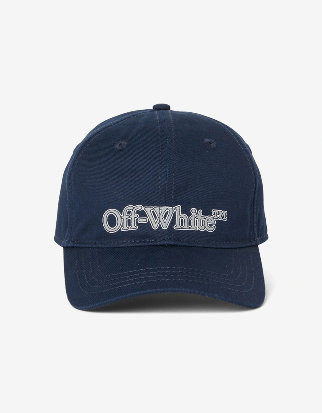 Kids Big Bookish Baseball Cap in Navy, 5 of 4