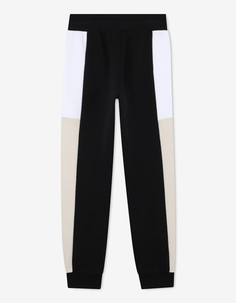 BOSS Boys Logo Joggers in Black