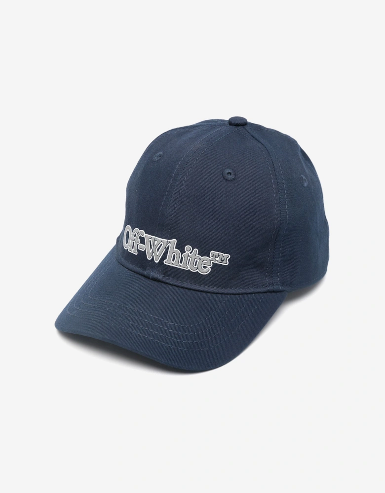 Kids Big Bookish Baseball Cap in Navy