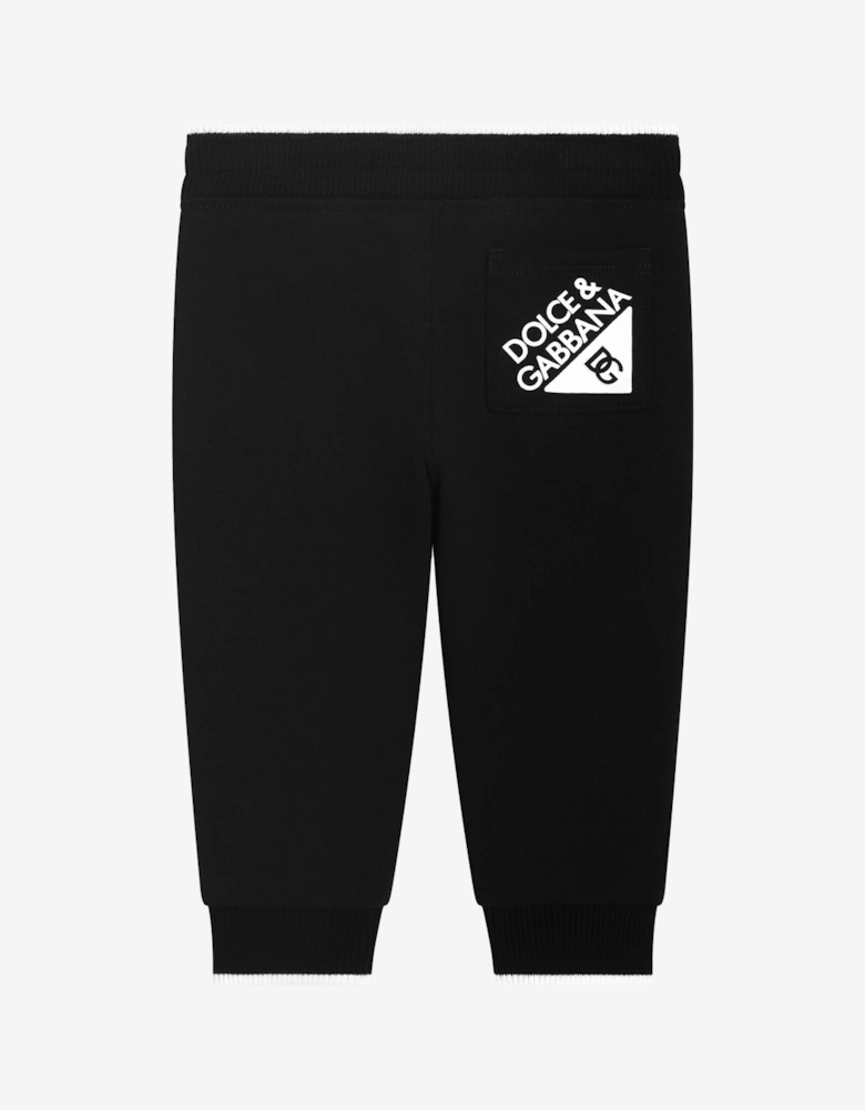 Baby Boys Logo Joggers in Black
