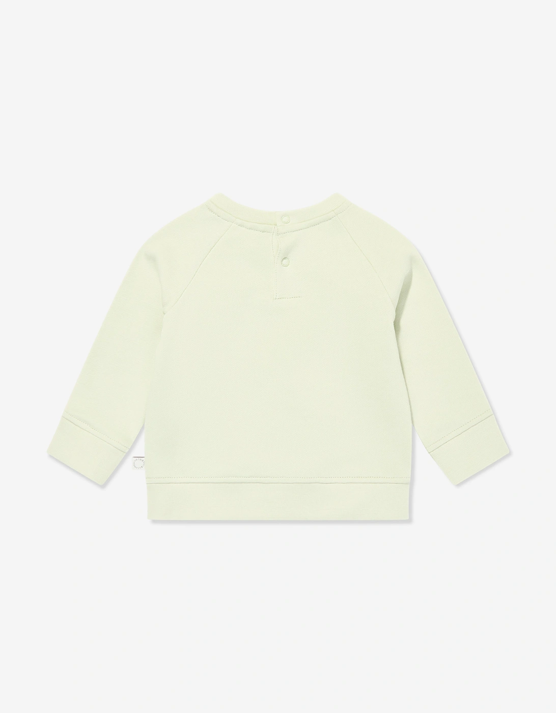 Baby Boys Ice Cream Logo Sweatshirt in Green