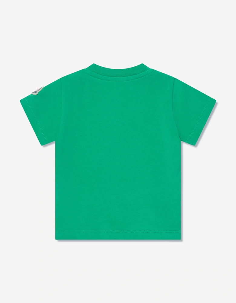 Enfant Baby Boys Logo T-Shirt in Green