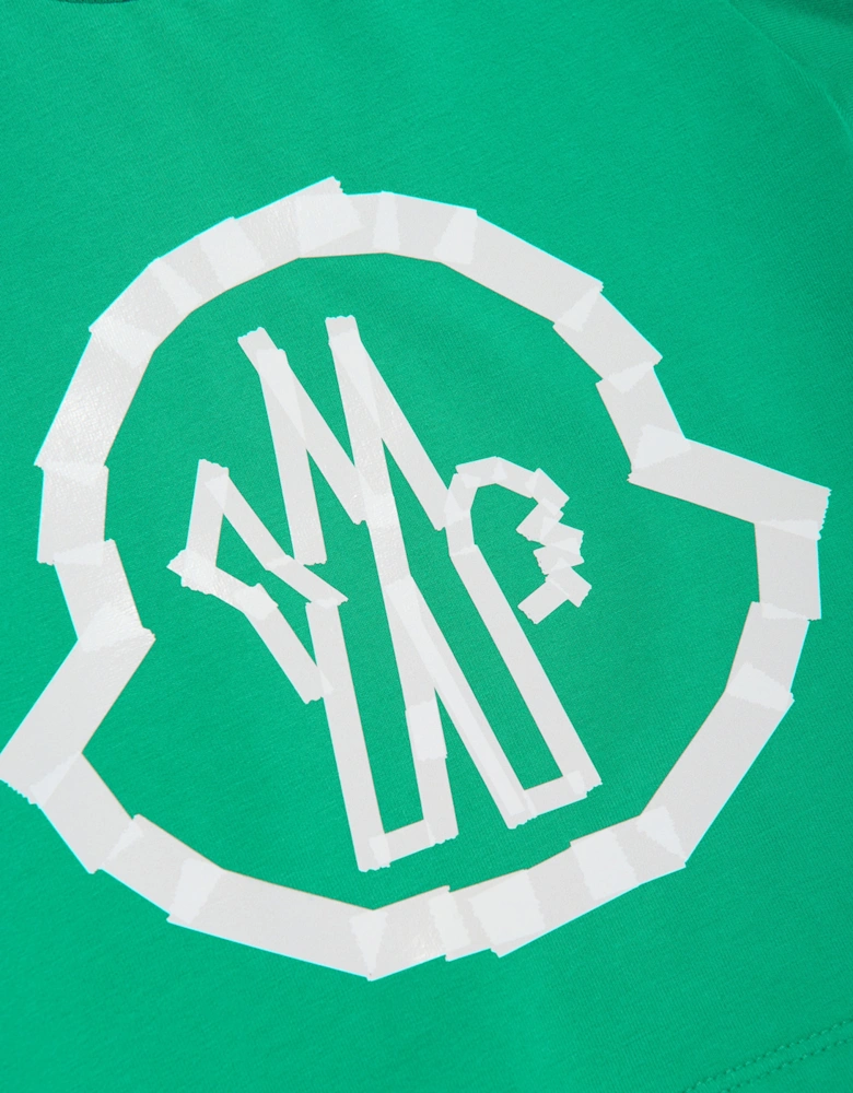 Enfant Baby Boys Logo T-Shirt in Green