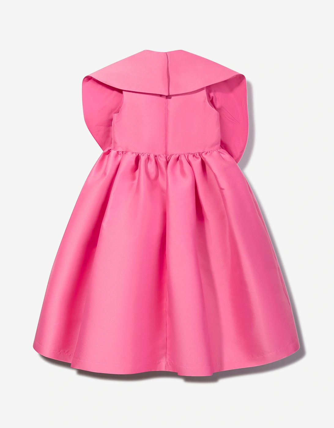 Girls Flared Special Occasion Dress With Bolero in Pink