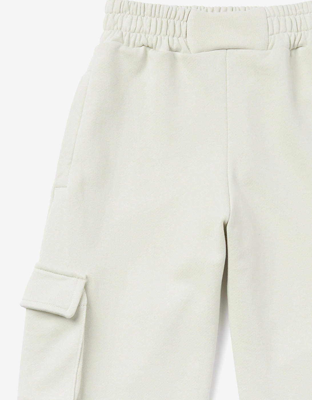 Girls Bookish Cargo Sweatpants in Grey
