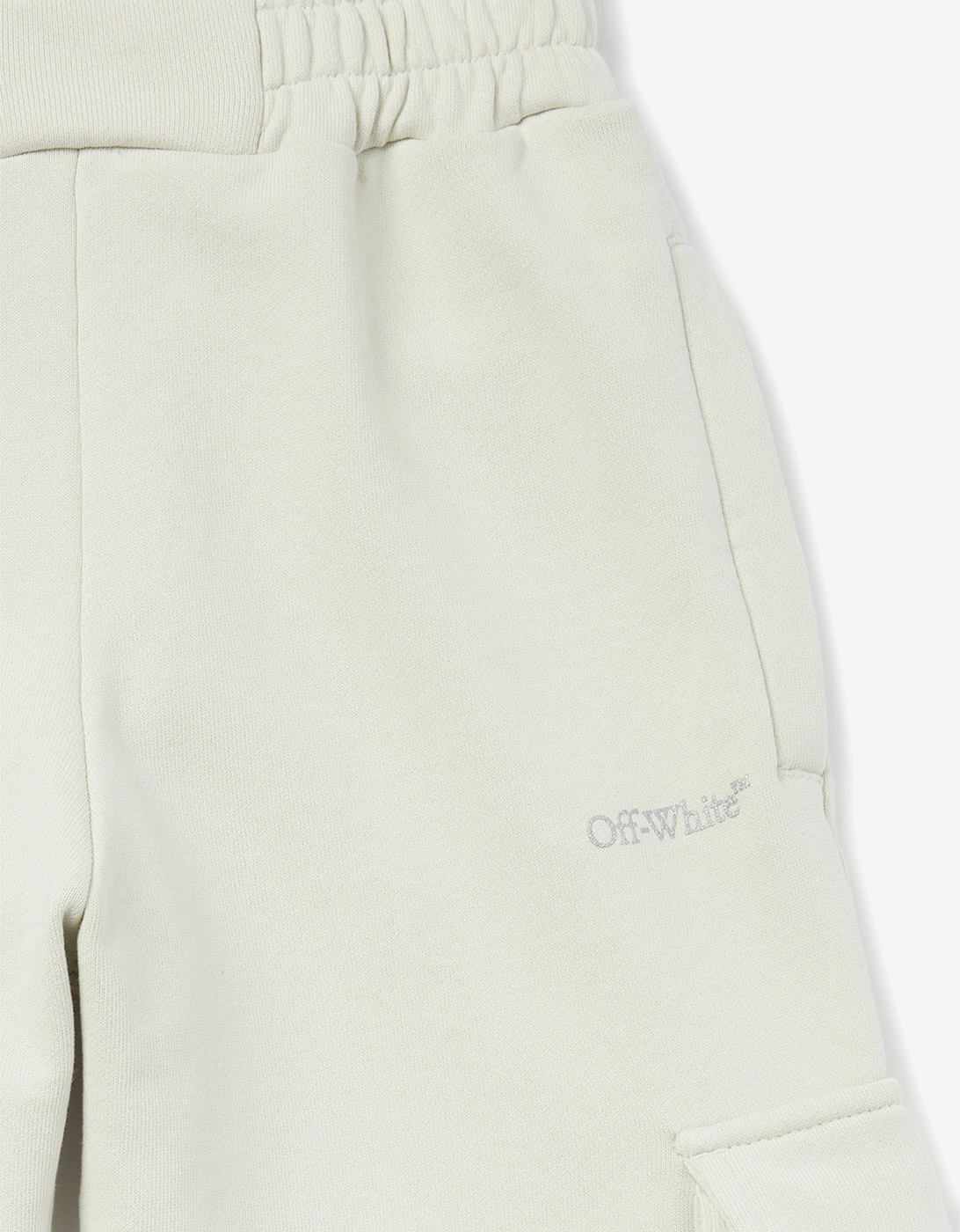 Girls Bookish Cargo Sweatpants in Grey