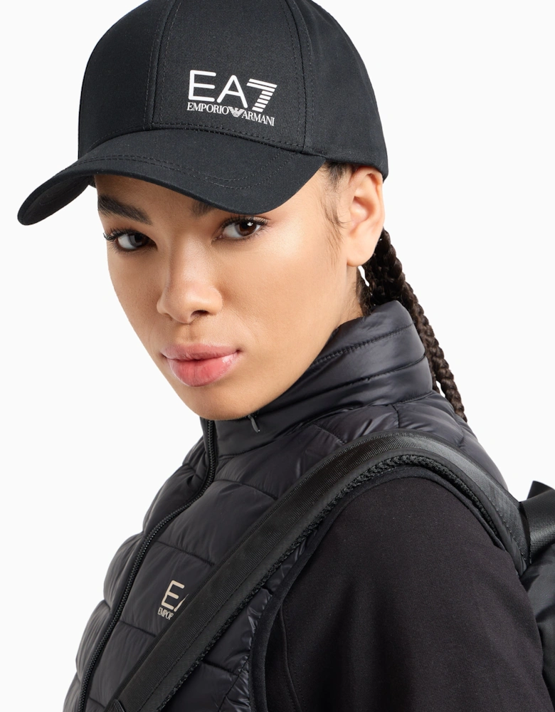 Boys Logo Cap in Black