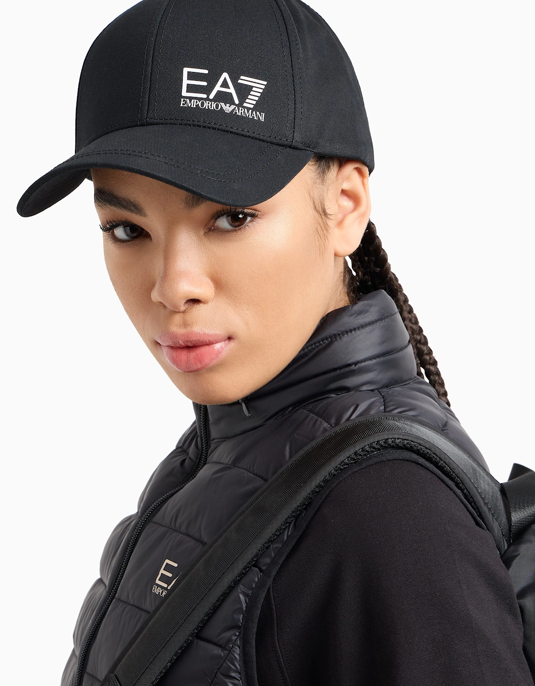 Boys Logo Cap in Black