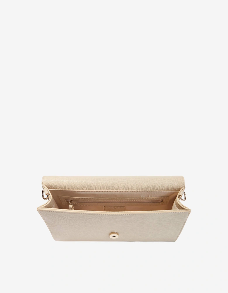 Divina Crossbody Bag in Beige (27cm)
