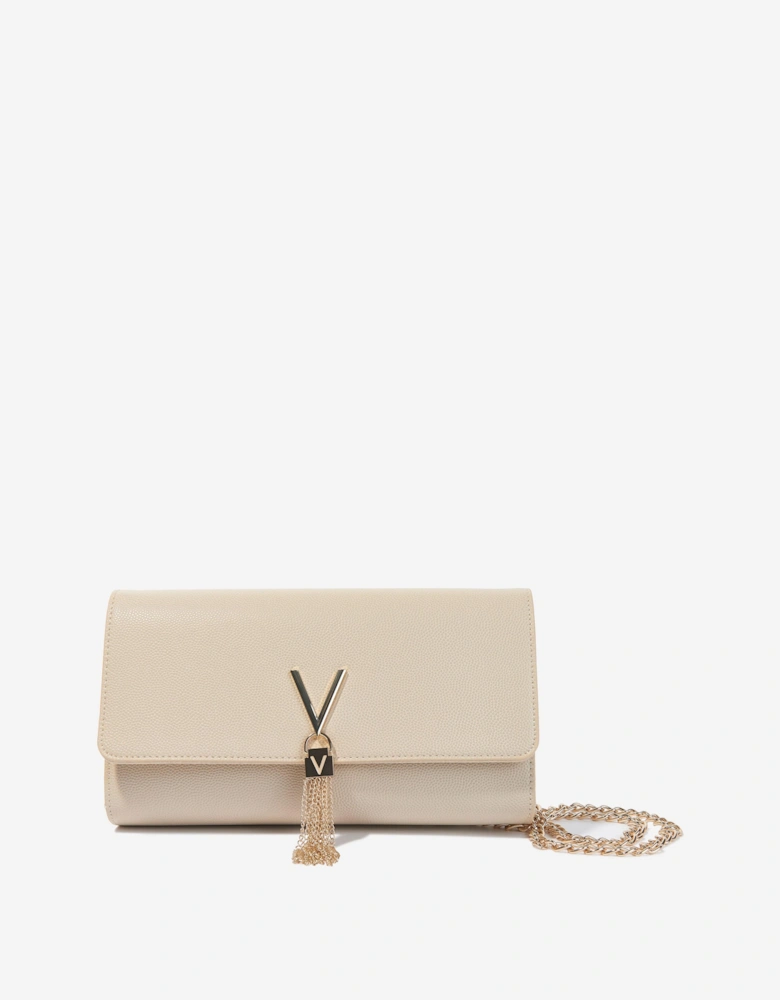 Divina Crossbody Bag in Beige (27cm)