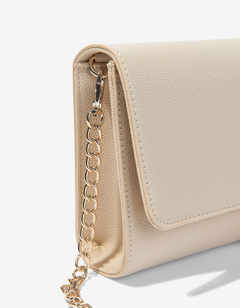 Divina Crossbody Bag in Beige (27cm)