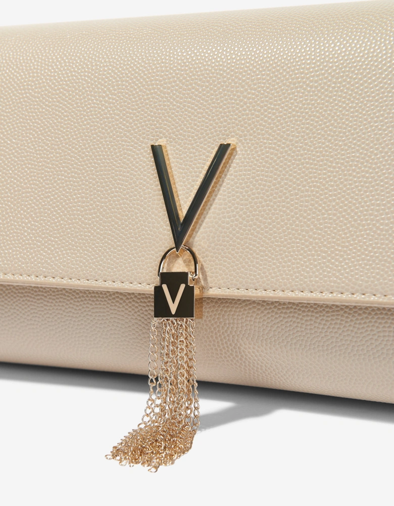 Divina Crossbody Bag in Beige (27cm)