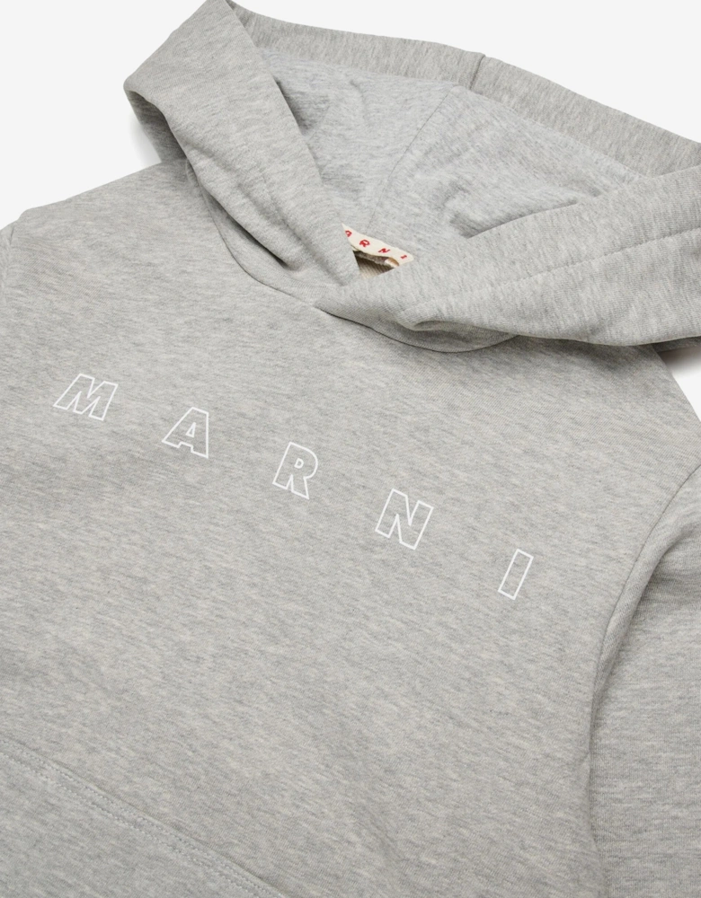 Kids Logo Hoodie in Grey