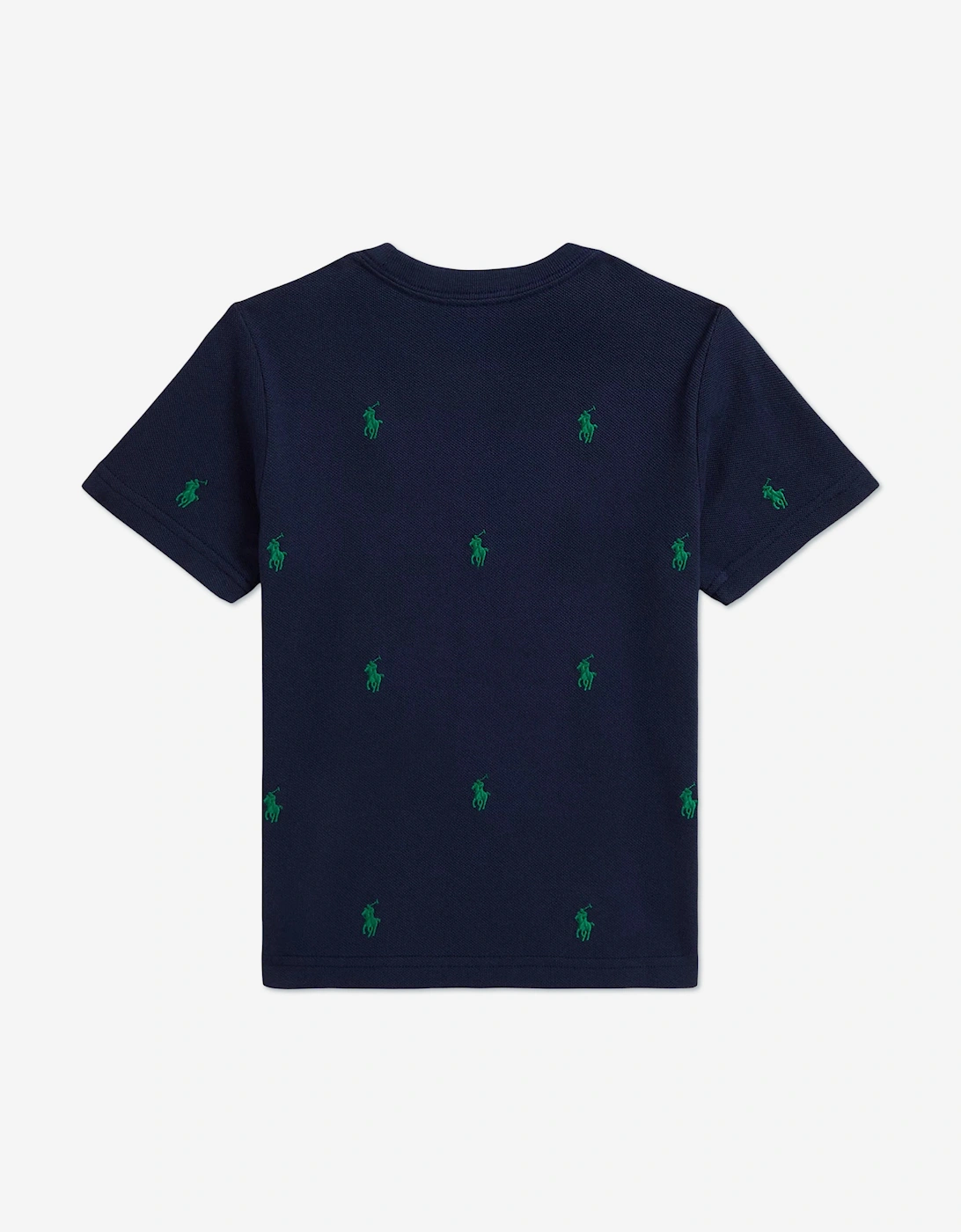 Boys Logo T-Shirt in Navy