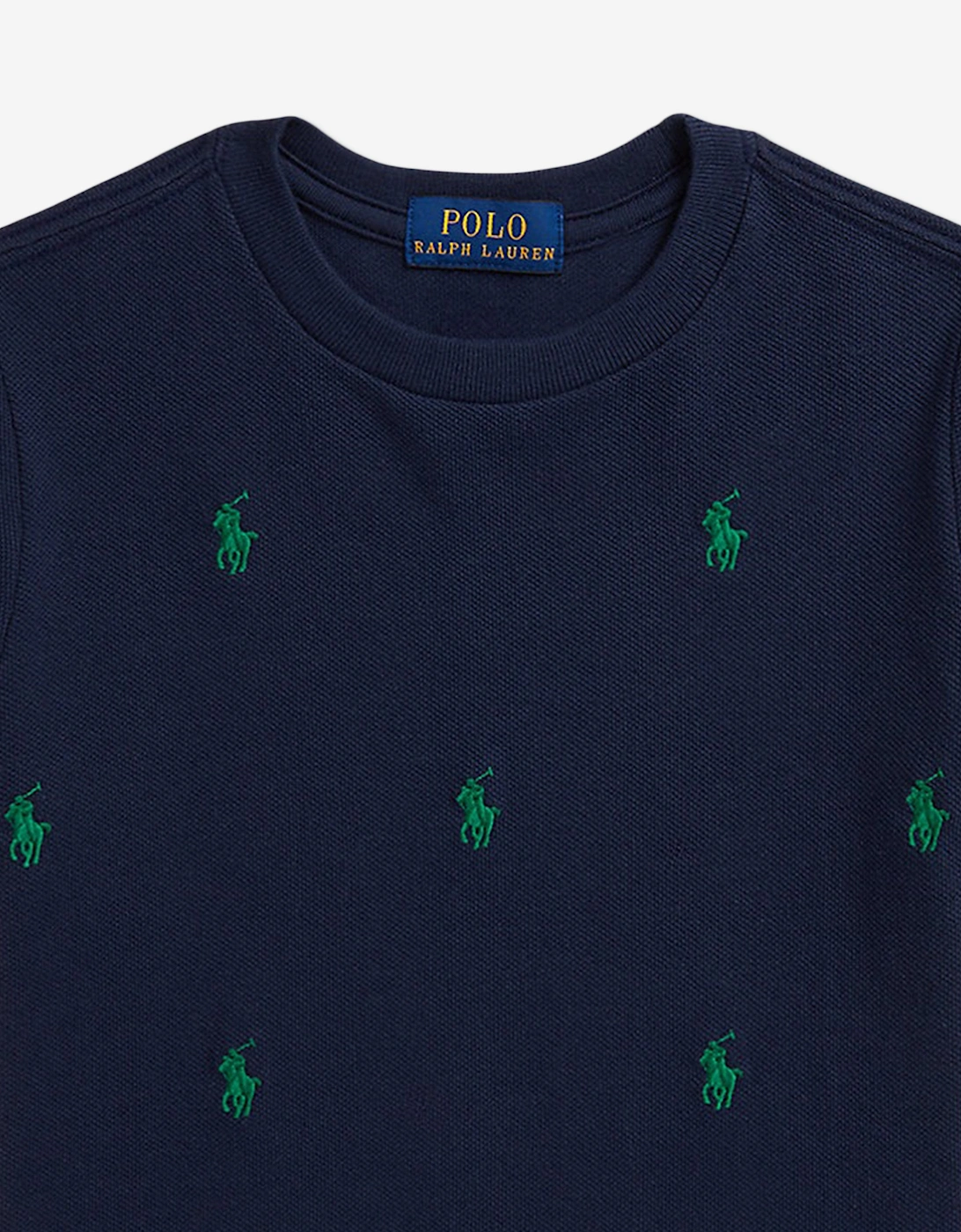 Boys Logo T-Shirt in Navy