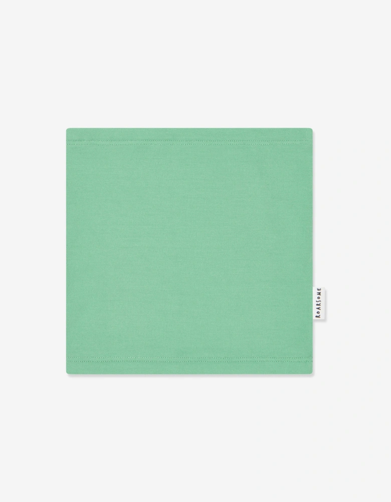 Kids Bamboo Neck Snood in Green