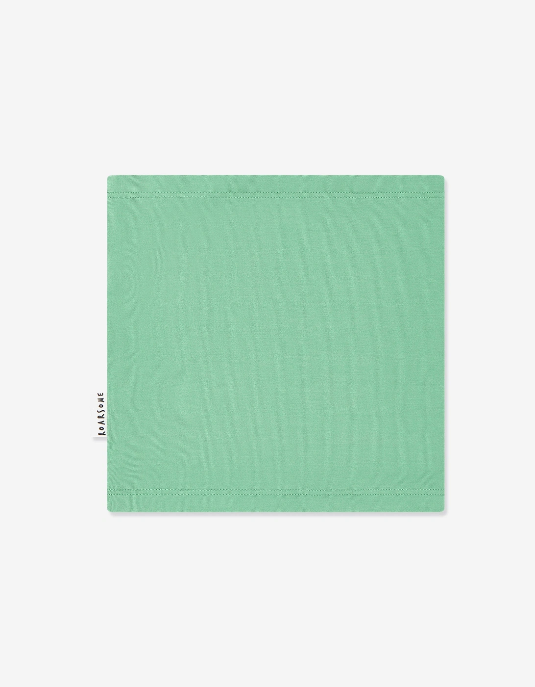 Kids Bamboo Neck Snood in Green, 6 of 5