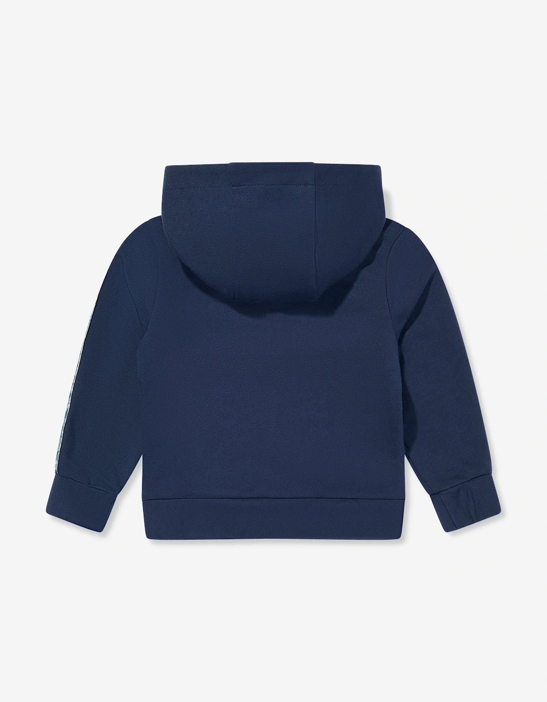 Baby Boys Logo Zip Up Top in Navy
