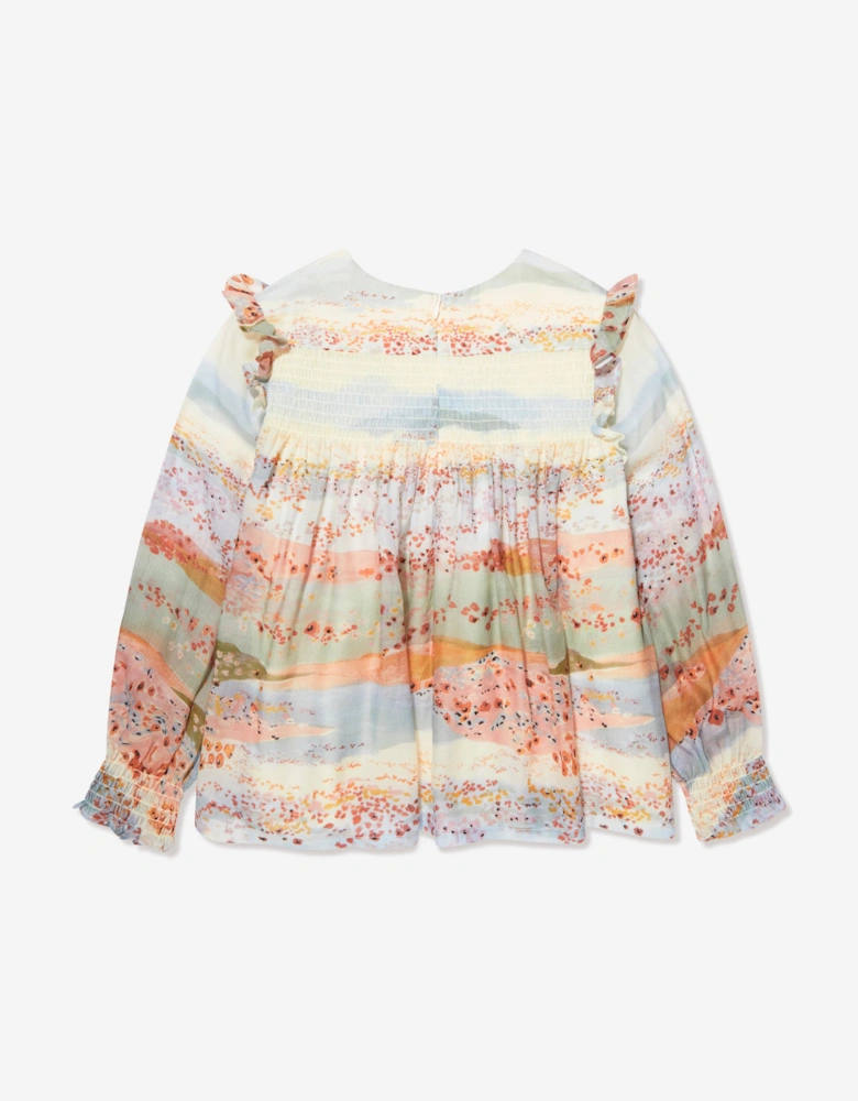 Girls Ceremony Blouse in Multicolour