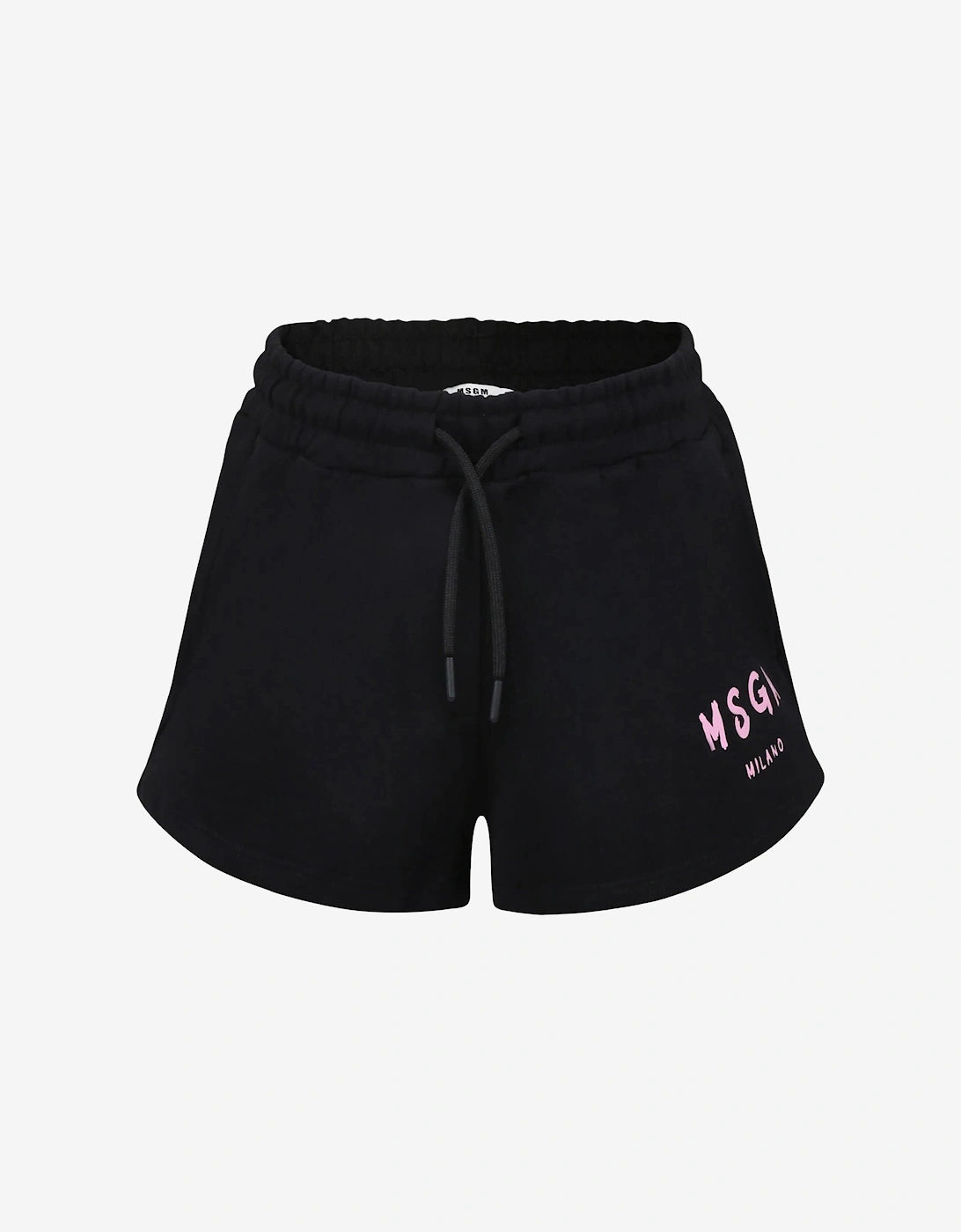 Girls Logo Shorts in Black, 5 of 4