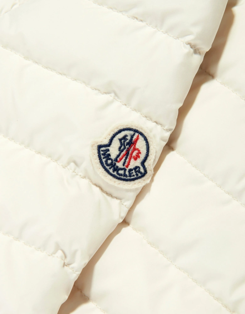 Girls Down Padded Dimase Jacket in Ivory