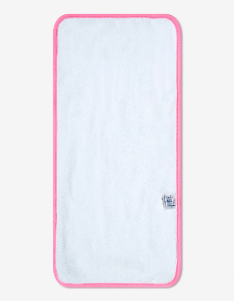 Baby Girls Dreamy Unicorns Burp Cloth in Pink