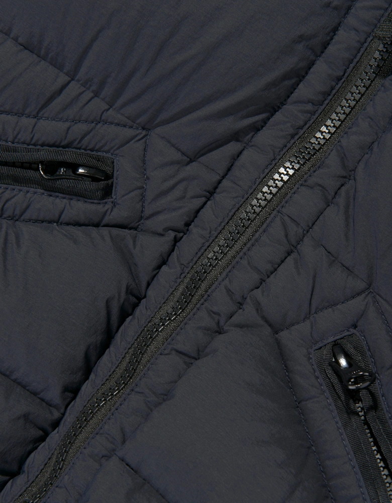 Kids Short Parka Jacket in Navy